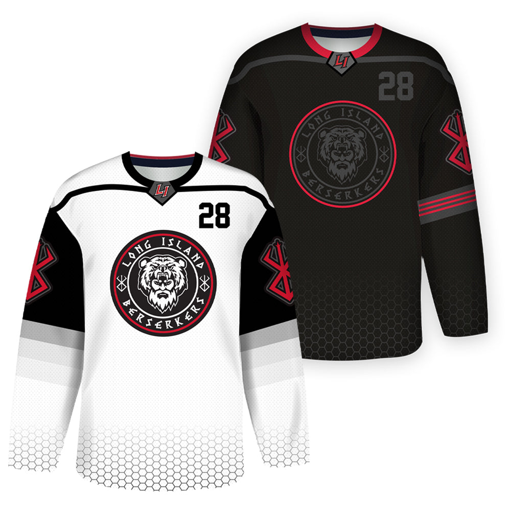 8U Travel ONLY - Berserkers Jersey Set for Full Ice Mites