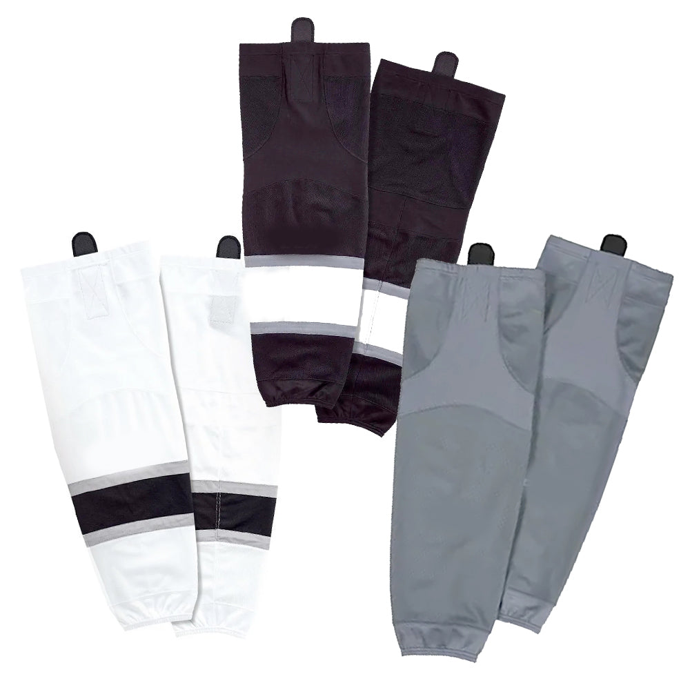 Arrows AK Game & Practice 4 Sock Package (1 White, 1 Black, 2 Grey)